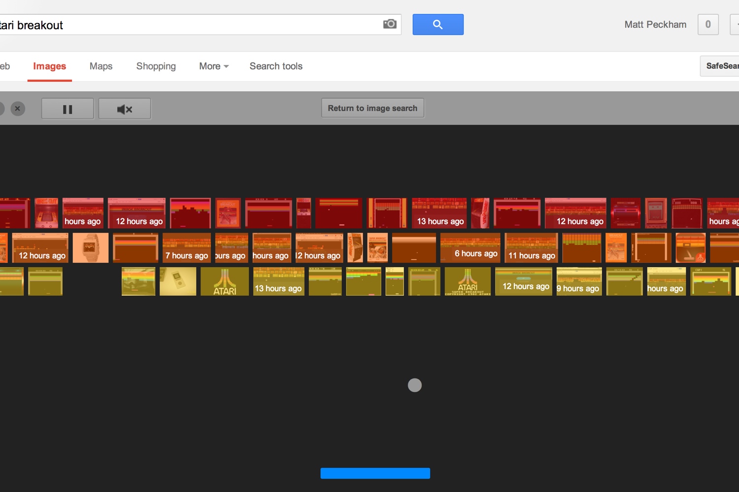 Google Lets You 'Breakout' of Image Search with Retro Atari Easter Egg